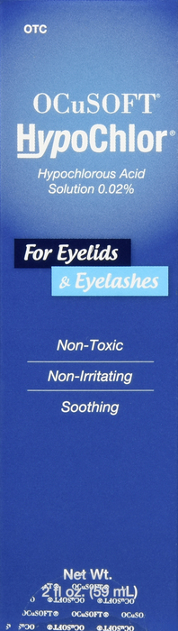 Ocusoft Eyelid & Eyelash HypoChlor Solution 2oz