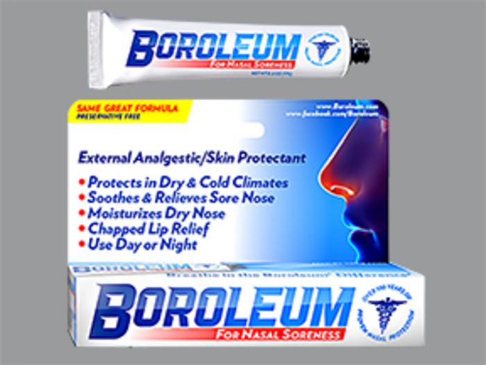 BOROLEUM NASAL SOOTHING OINTMENT 0.6OZ