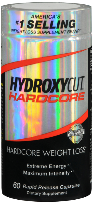 Hydroxycut Hardcore Weight Loss Capsules 60ct