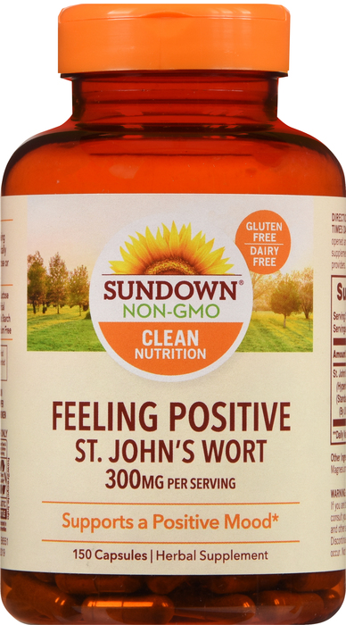 ST JOHNS WORT 300MG CAPSULE 150CT SUNDWN