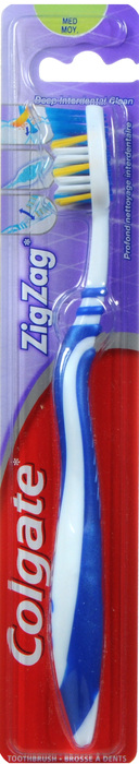 Colgate Toothbrush Wave Zig-Zag Full Head Medium