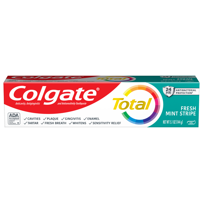 Colgate Total Fresh Mint Stripe Toothpaste 5.1oz