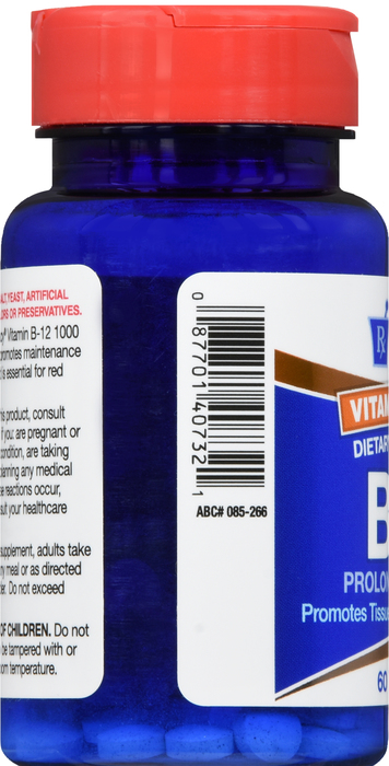 Good Neighbor Pharmacy Vitamin B-12 1000mcg Tablets 60ct