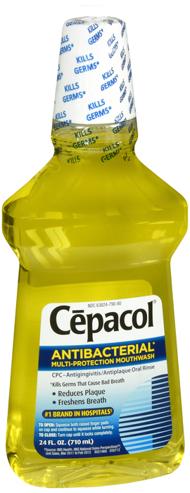 Cepacol Antibacterial Multi-Protection Mouthwash 24oz