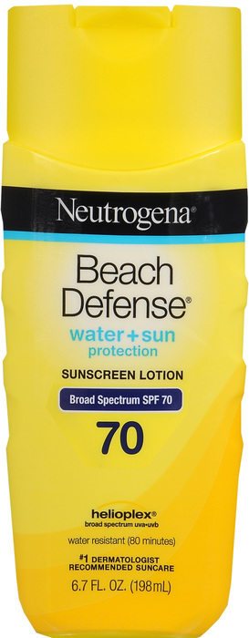 Neutrogena Beach Defense SPF 70 Sunscreen Lotion 6.7oz