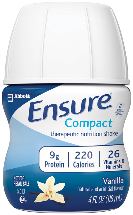 ENSURE COMPACT VANILLA LIQUD INST 24X4OZ