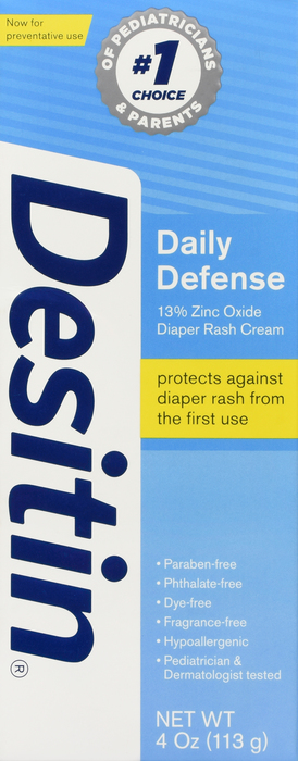 Desitin Diaper Rash Cream 4oz