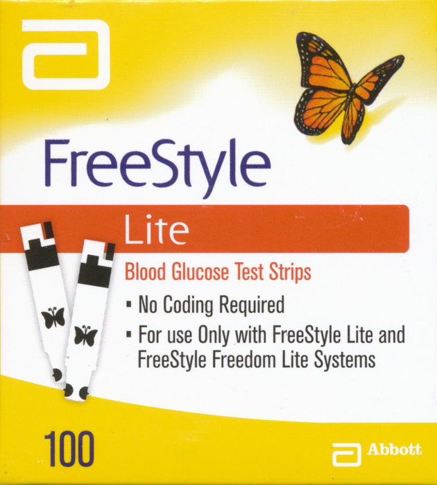 FreeStyle Lite Test Strips 100ct