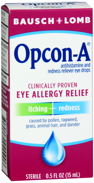 Opcon-A Itching & Redness Reliever Eye Drops 15ml