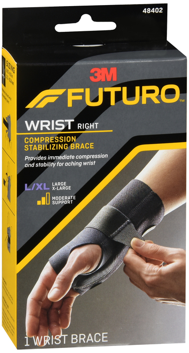 Futuro Compression Stabilizing Wrist Brace Right Large/Extra Large 1ct