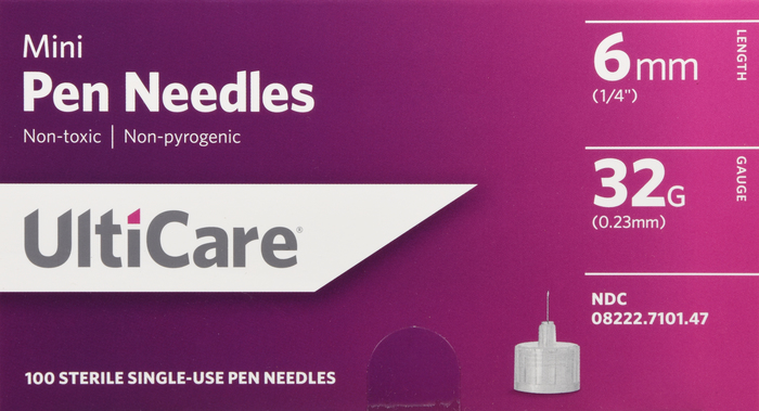 UltiCare Pen Needle 6mm 32g 100ct