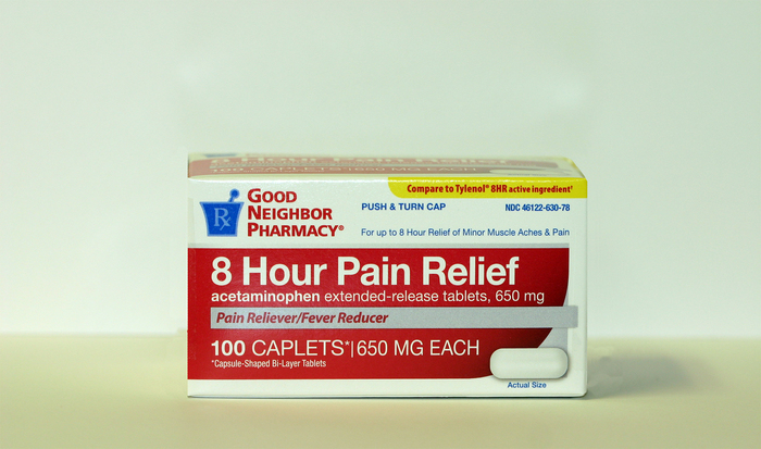 Good Neighbor Pharmacy 8 Hour Pain Relief Acetaminophen 650mg Caplets 100ct