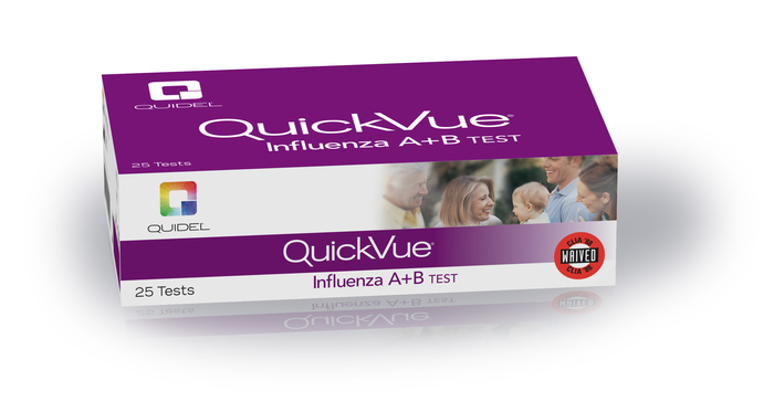 QUICKVUE INFLUENZA A+B KIT 25CT