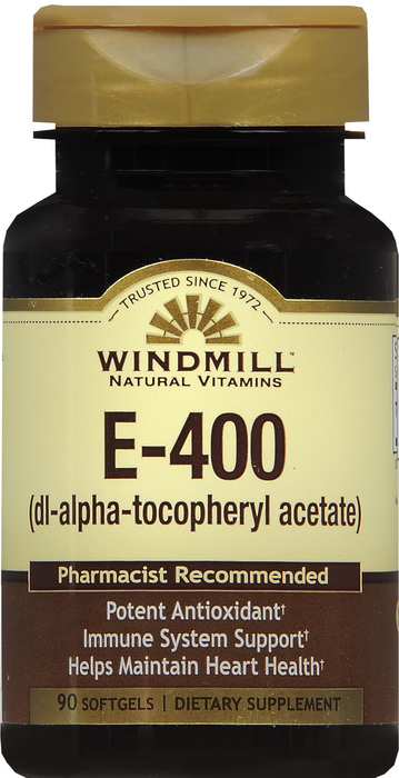 Windmill Vitamin E 180mg Softgels 90ct