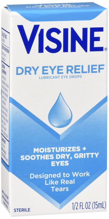 Visine Dry Eye Relief Eye Drops 5oz