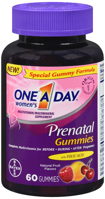 One A Day Prenatal Gummies 60ct