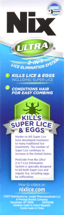 Nix Ultra 2-in-1 Lice Treatment 3.4oz