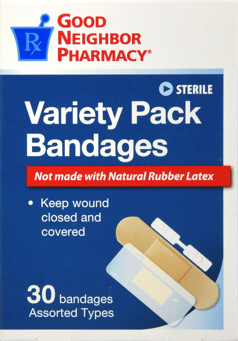 Good Neighbor Pharmacy Variety Pack Bandages 30ct