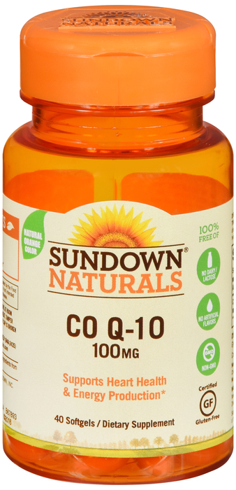 COQ-10 100MG PLUS SOFTGEL 40CT SUNDWN