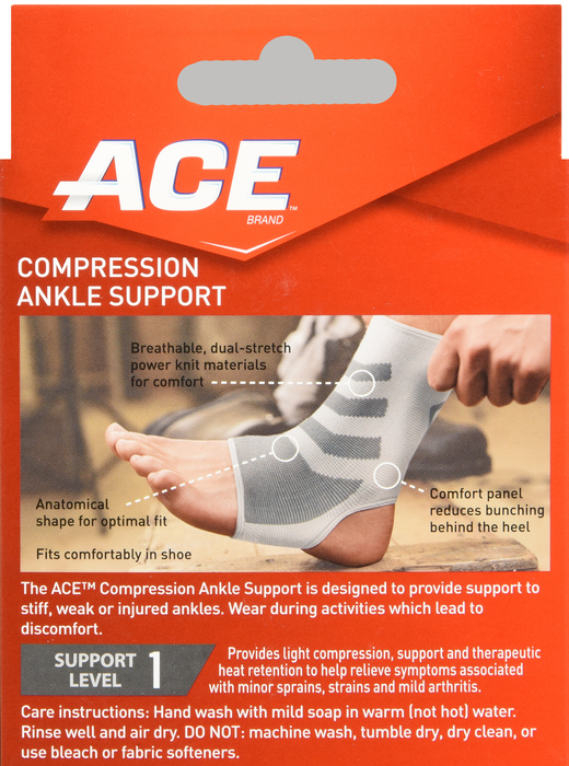 ACE Compression Ankle Support Large/Extra Large 1ct