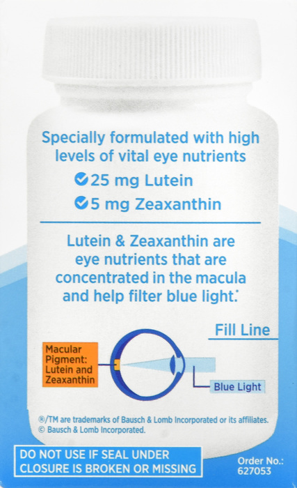 Bausch + Lomb Ocuvite Blue Light Softgels 30ct