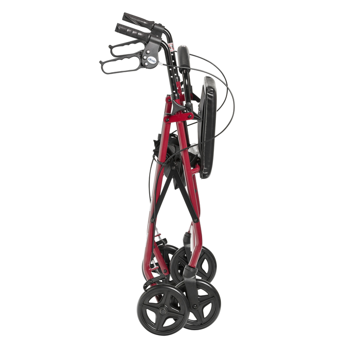 Walker Rollator Red REBKSP