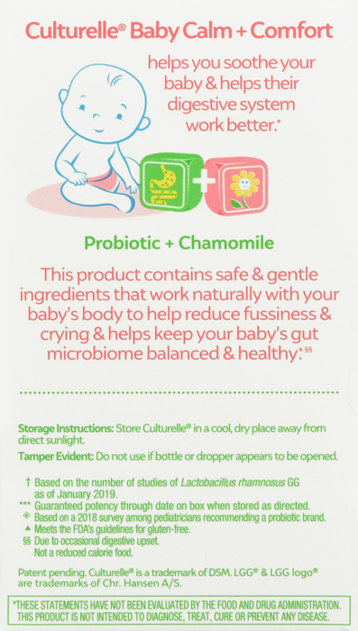 Culturelle Baby Calm+Comfort Drops 0.29oz