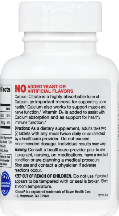 Good Neighbor Pharmacy Calcium Citrate +D3 Petites Tablets 100ct