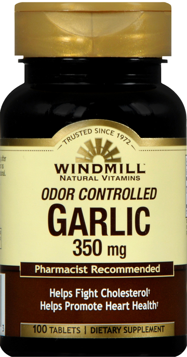 GARLIC 350MG ODR CONTRL TAB 100CT WINDML