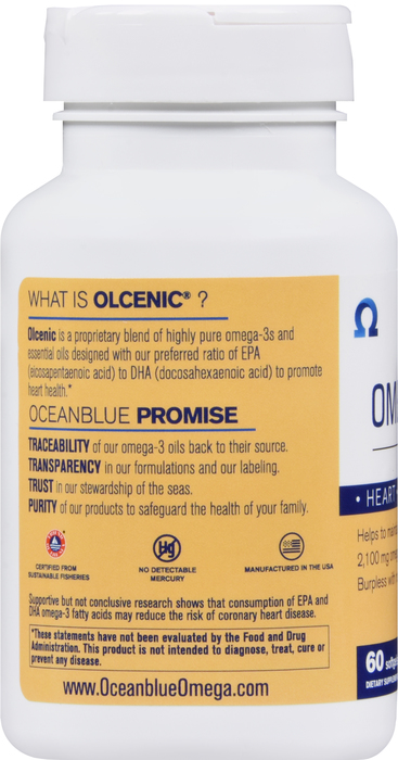 OceanBlue Omega-3 2100mg Softgels 60ct