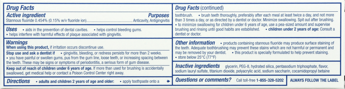 PARODONTAX COMPLETE TOOTHPASTE 3.4 OZ.