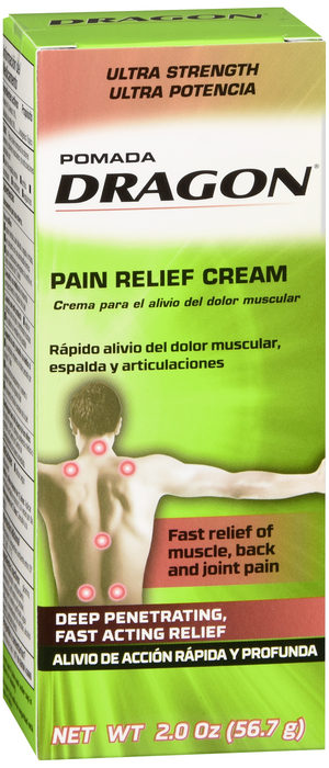 DRAGON MUSCLE ACHES ARTHRTS CRM PAIN 2OZ