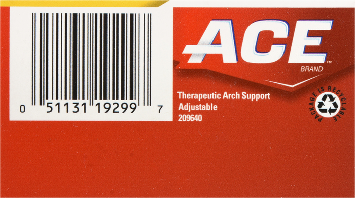 ACE Therapeutic Arch Support Adjustable1ct