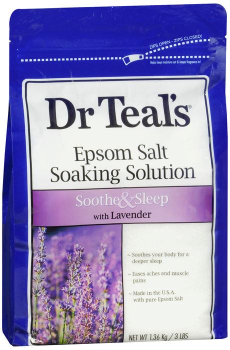 Dr. Teal's Epsom Salt Soaking Solution 3lb