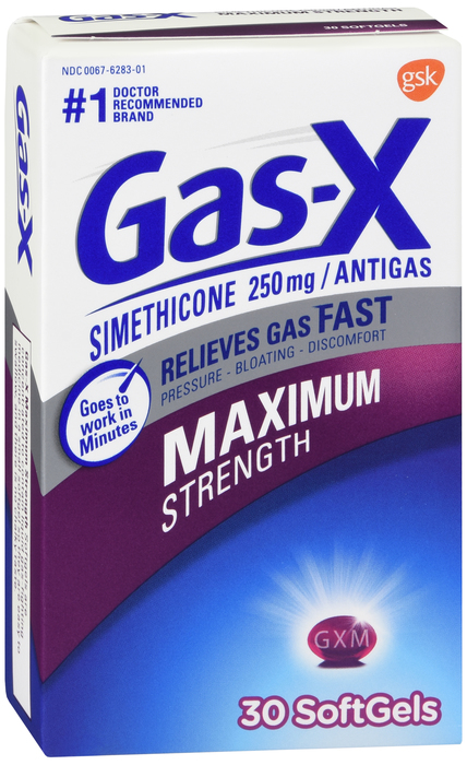 Gas-X Maximum Strength Gas Relief Softgels 30ct