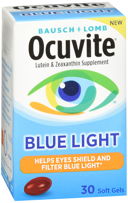 Bausch + Lomb Ocuvite Blue Light Softgels 30ct