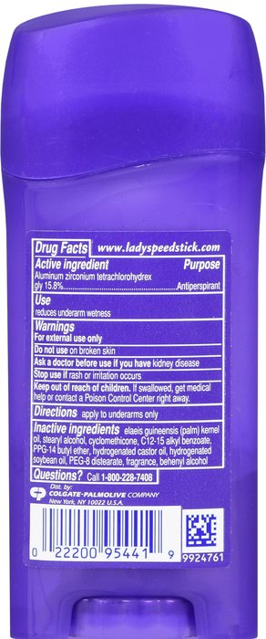 Lady Speed Stick Invisible Dry Shower Fresh 2.3oz