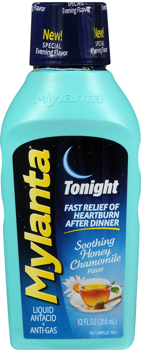 Mylanta at Night Antacid Honey-Chamomile 12oz