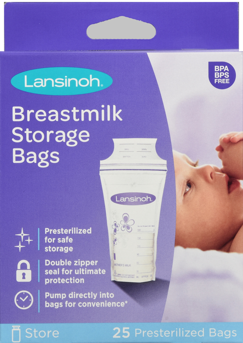 Lansinoh Breast Milk Storage Bags 25ct