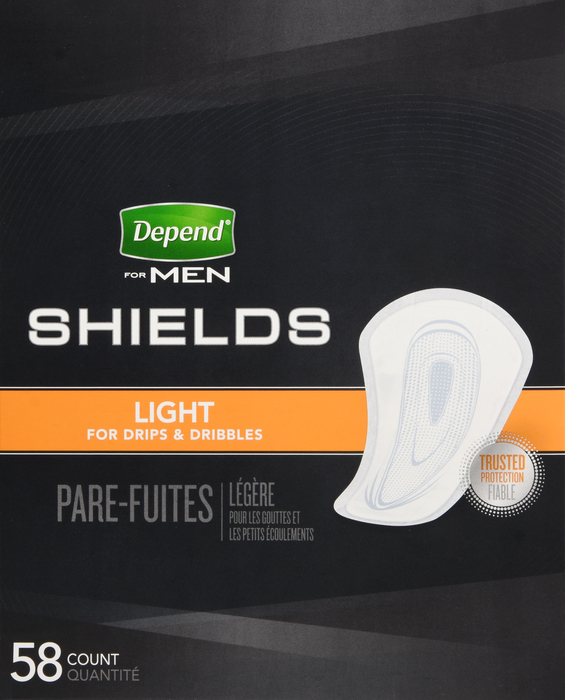 Depend Shields Men 3x58ct