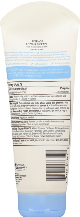 Aveeno Eczema Therapy Moisturizing Cream 7.3oz