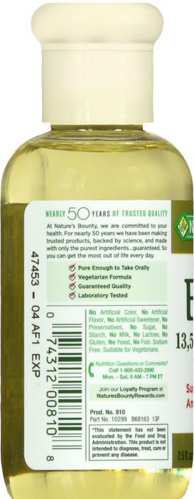 Nature's Bounty Vitamin E Oil 30000IU 2.5oz