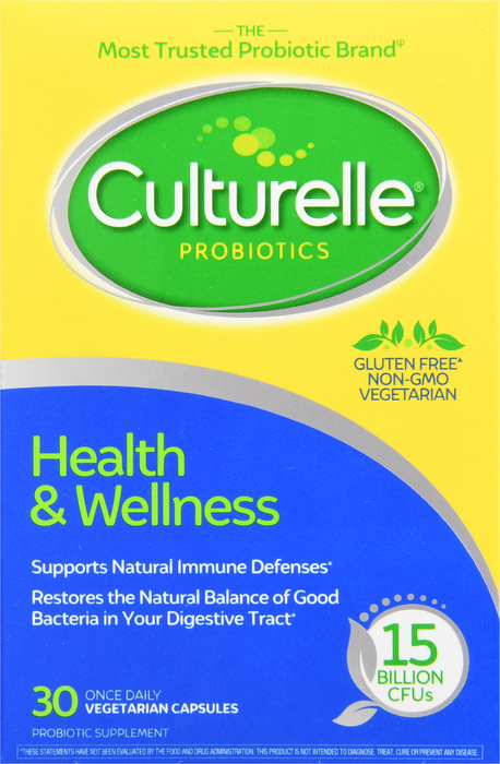 Culturelle Probiotic Supplement Capsules 30ct