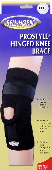 KNEE BRACE PROSTYLE HINGED XXXL BELLHORN