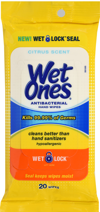 WET ONES TROPICAL SPLASH 20 CT