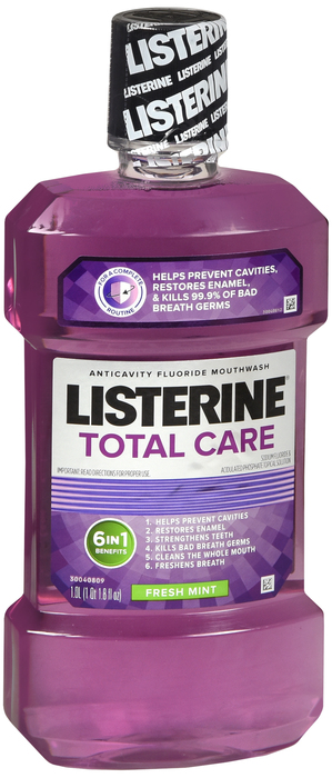 Listerine Total Care Anticavity Fresh Mint Mouthwash 33.8oz