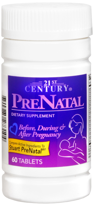 21st Century Prenatal Multivitamin Tablets 60ct