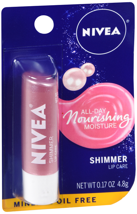 NIVEA LIP CARE KISS OF SHIMMER 6X0.17OZ