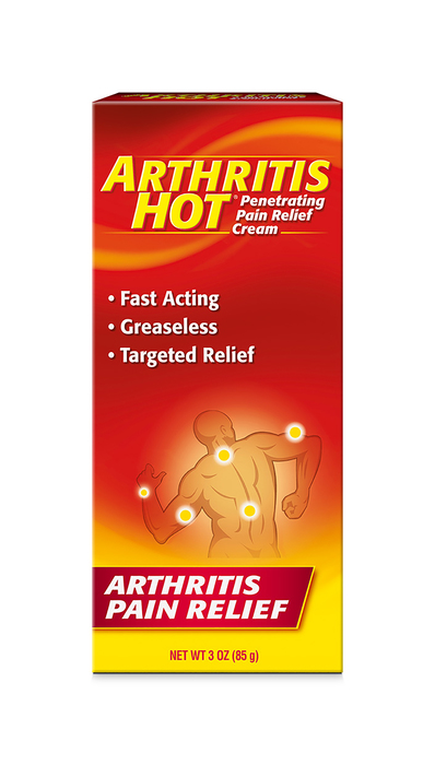 Arthritis Hot Pain Relief Cream 3oz