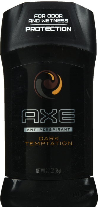 AXE ANTI-PERSPIRANT INVISIBLE SOLID DARK TEMPTATION 2.7 OZ